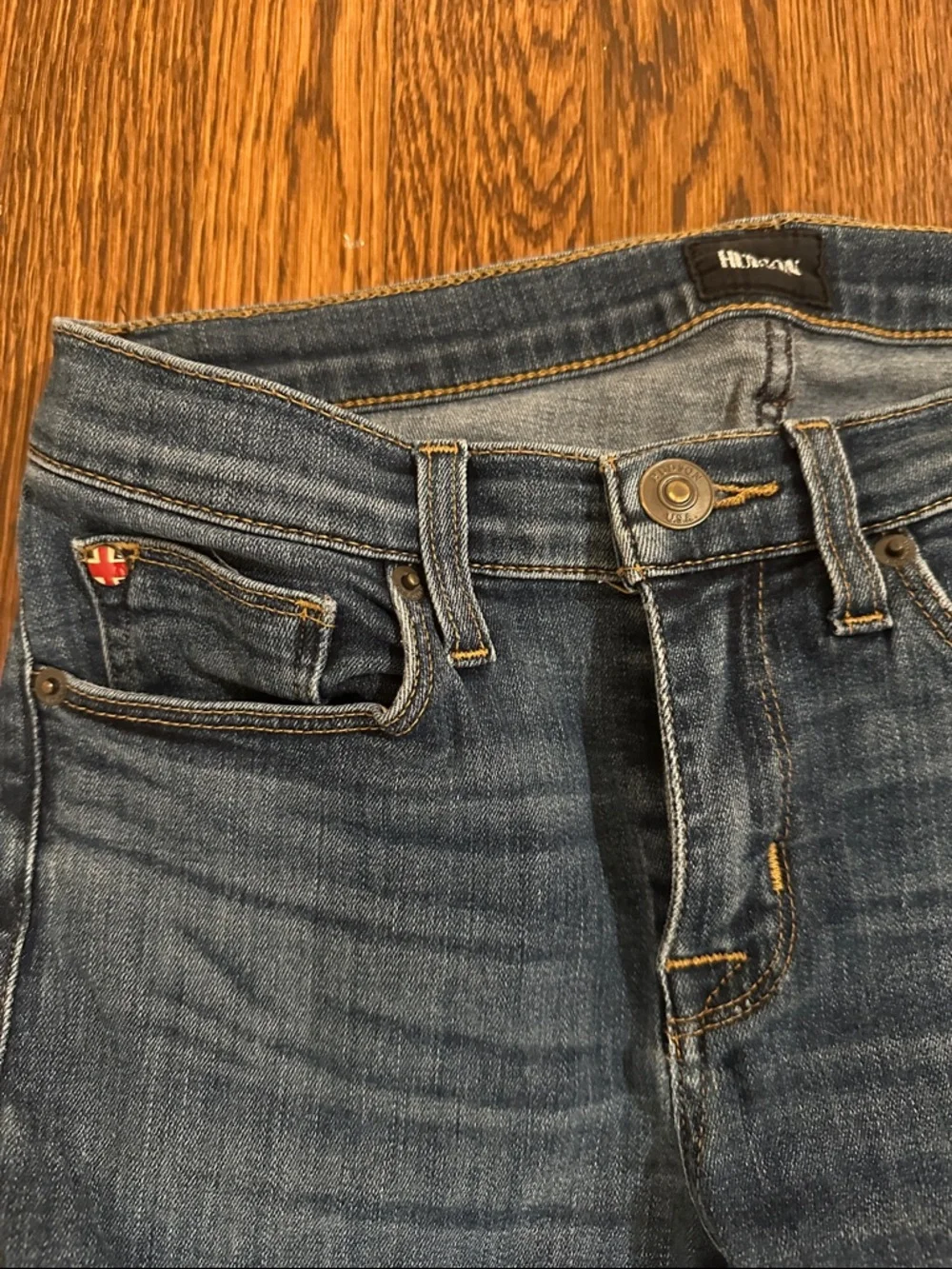 Hudson Jeans Indigo Wash Skinny Jeans